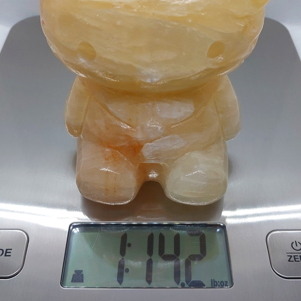 ♡Hello Kitty Honey Calcite 💛 Carving - Picture 7 of 7